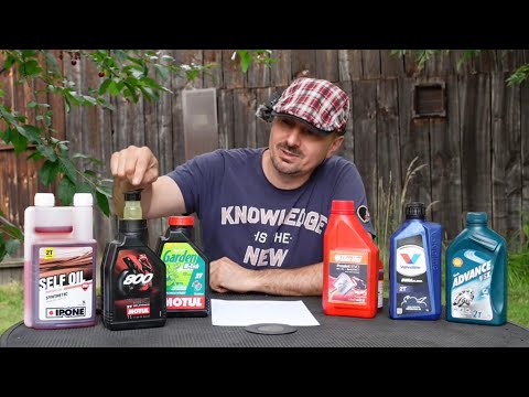 Jaki lać olej do kosy i pilarki 2t?!