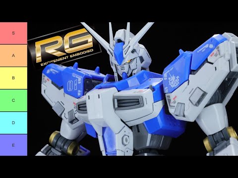 RG GUNDAM TIERLIST  |  Ranking Every Single Real Grade In My Collection - 60+ Kits!