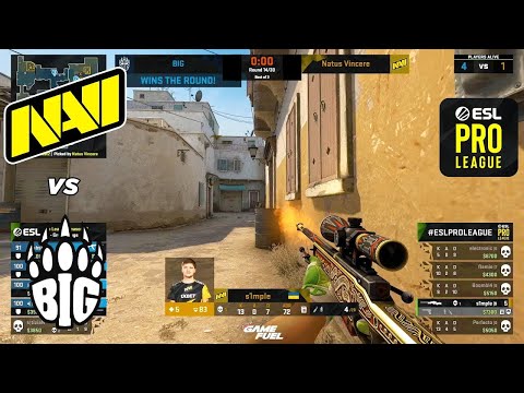 NaVi vs BIG - ESL Pro League - HIGHLIGHTS l CSGO