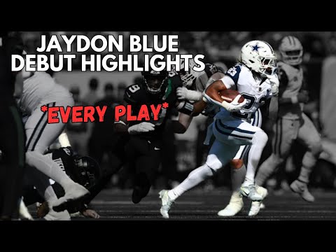 Jaydon Blue EVERY PLAY from NFL Debut vs Jets 🔥 | NFL Week 5 Highlights 