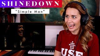 Shinedown &quot;Simple Man&quot; REACTION &amp; ANALYSIS by Vocal Coach / Opera Singer