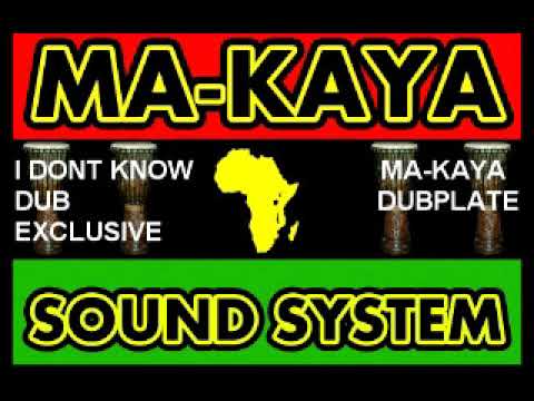 EXCLUSIVE MA-KAYA DUBPLATE