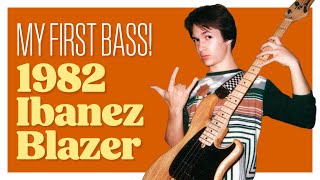 Video thumbnail for My First Bass – 1982 Ibanez Blazer by Dave Porter