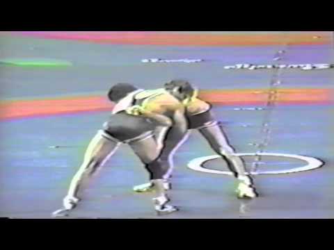 1986 World Cup: 68 kg Arsen Fadzayev (USSR) vs. Andre Metzger (USA)