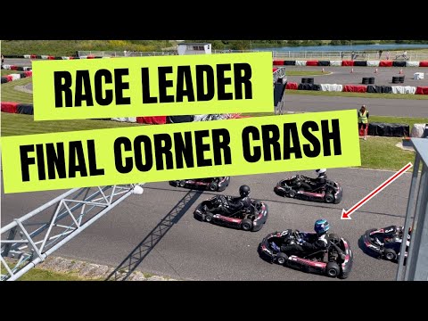 Club100 - Lydd - Crashed in P1 on the Last Corner of the Final lap