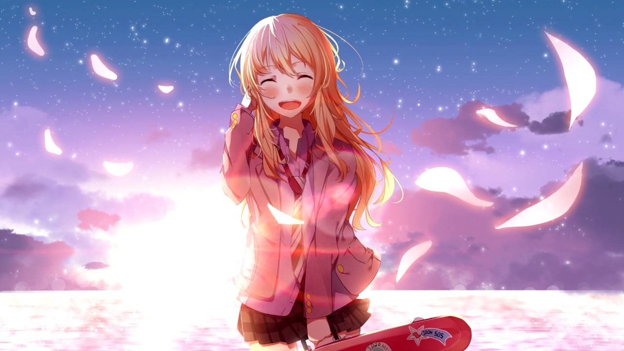 Shigatsu wa Kimi no Uso - Hoshi wa Yoru Kagayakunda ze