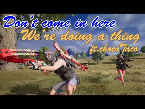 Don't come in here, We're doing a thing ft. chocoTaco (PUBG Meme Tournament Cinematic Recap)