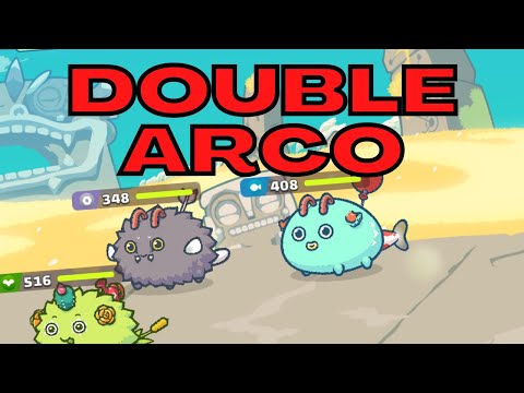 Rank 3 3207 MMR Plant Arco Mite Bite Mech Arco Balloon Aqua | Season 21 | Axie Infinity