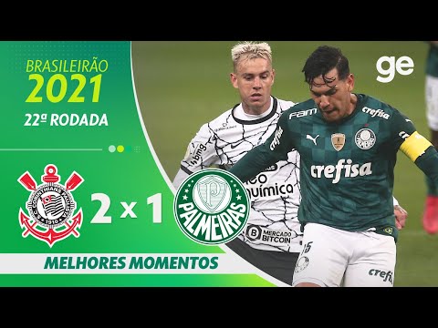 Gols e lances de Corinthians x Palmeiras