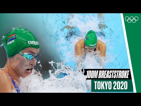 Full women's 100m breaststroke semifinals at Tokyo 2020! 🏊‍♀️