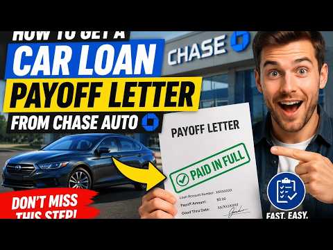 Chase Auto Finance Payoff Number