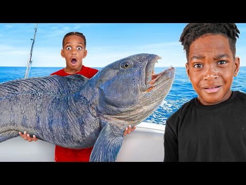 MONSTER FISH CAUGHT ON CAMERA!