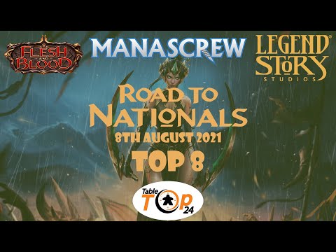 Top 8 - Flesh and Blood Road to Nationals Manascrew 08 10 21