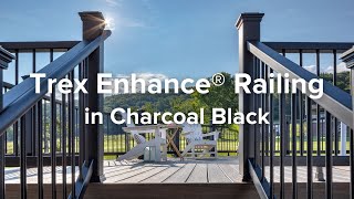 Explore Trex Enhance Railing in Charcoal Black at Lowe's