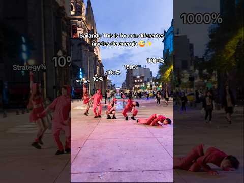 Bailando this is for con diferentes niveles de energía 😅 #mexico  #kpopinpublic #twice #thisisfor