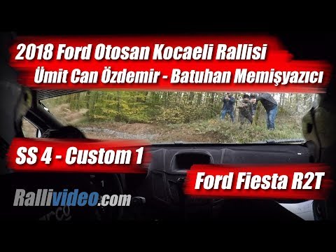 INCAR // 2018 Ford Otosan Kocaeli Rallisi / Ümit Can Özdemir - Batuhan Memişyazıcı / Ford Fiesta R2T