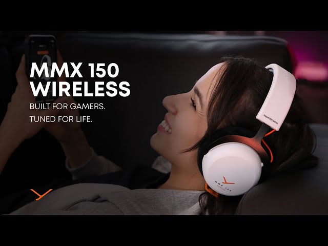 Video teaser for beyerdynamic | MMX 150 wireless - Built for gamers. Tuned for life.