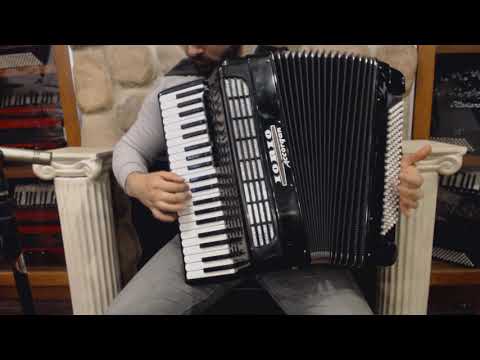 3343 - Black Iorio J Series Accorgan Stage I Piano Accordion LMMM 41 120 $1499