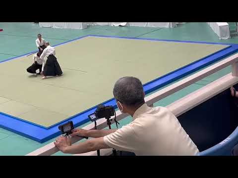 2022 全日本合気道演武大会 船越光雄     All Japan Aikido Demonstration 2022 Mitsuo Funakoshi