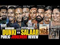 Dunki vs Salaar and Shahrukh vs Prabhas CLASH | Public Judgement and CRAZIEST Review Ever
