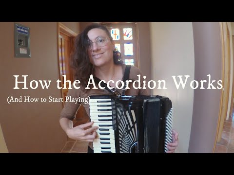 Beginner Accordion Lesson - How the Accordion Works!