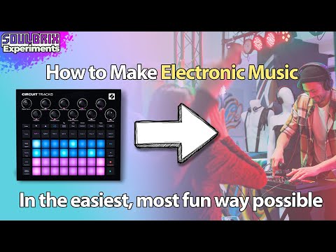 How to make Electronic Music in the easiest way possible (Tutorial Live Demo)