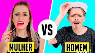 PRIMEIRO ENCONTRO COM O CRUSH- HOMEM vs MULHER | Amanda Domenico