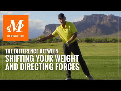 Malaska Golf // Weight Shift v. Directing Forces - What's the Difference?