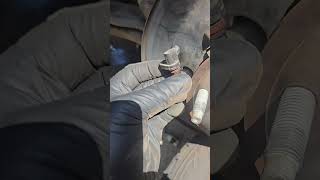 How to replace front abs/wheel speed sensor on a 2008 Saturn Vue.
