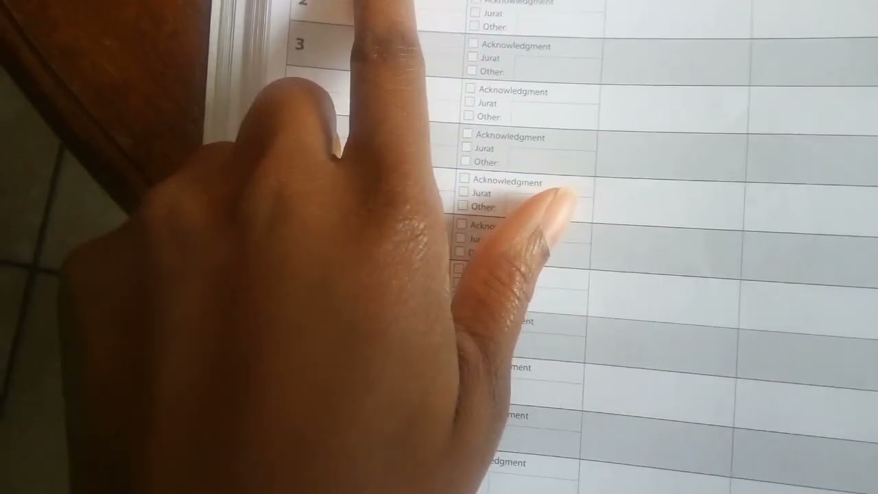 Let's Complete a Notary Journal Entry