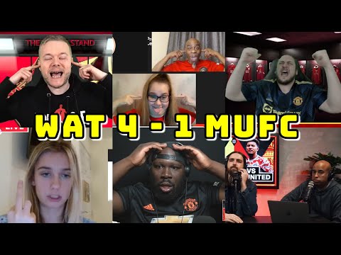 BEST COMPILATION | WATFORD VS MAN UNITED 4-1 | LIVE WATCHALONG MUFC FANS CHANNEL