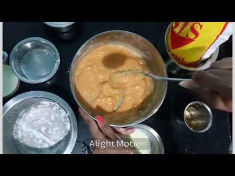 Carrot Cake preparation without egg