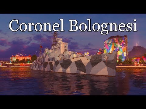 Coronel Bolognesi | Replay | Ein leichter Kreuzer mit kranker AP | World of Warships | (Deutsch)