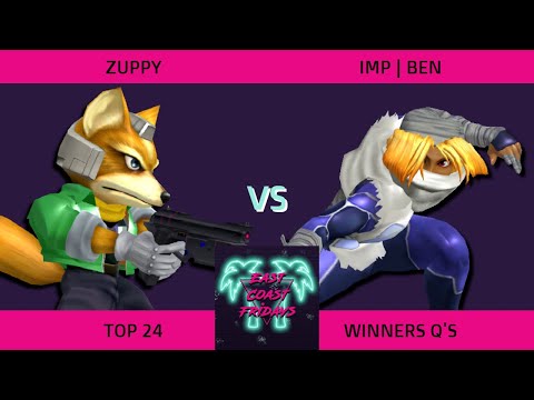 Zuppy (Fox) vs. IMP | Ben (Sheik) - ECF 176 Top 24 Winners Quarterfinals SSBM
