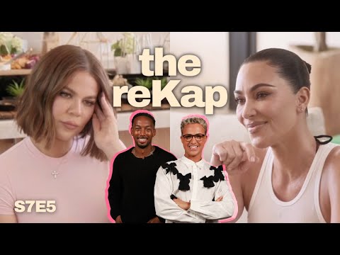 Kim Kardashian QUESTIONS If O.J. Simpson Is Khloé Kardashian's Dad | the reKap: Kardashians S7E5