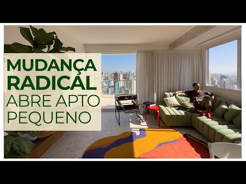 RADICAL RENOVATION TRANSFORMS SMALL DARK APARTMENT INTO BEAUTIFUL AND BRIGHT PENTHOUSE HIGH UP TH...