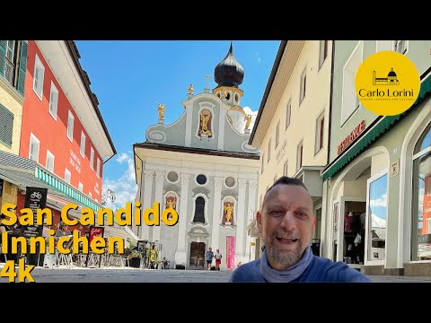 A walk in San Candido   Innichen in 4k