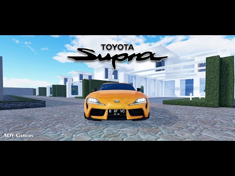 CINEMATIC TOYOTA SUPRA | CDID Roblox Car Driving Indonesia V5.2 Terbaru