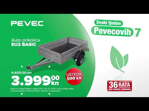 „Svaki tjedan Pevecovih 7“, ponuda vrijedi od 7.1.2020. do 12.1.2020. - spot 2