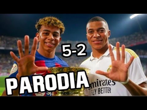 Canción del Real Madrid vs Barcelona 2-5(Parodia Si Antes te Hubiera Conocido - KAROL G)