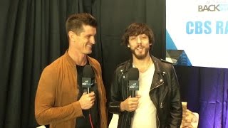 Chris Janson Interviews Brad from High Valley Backstage at the ACMs 2017