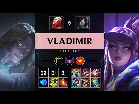 Vladimir Top vs Akali - VN Master Patch 25.18