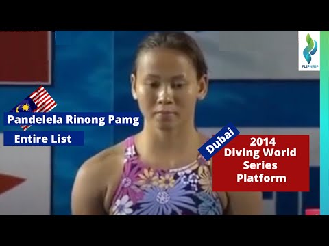 2014 Pandelela Rinong - Malysia Diving - Platform Diving - DWS Dubai 6th