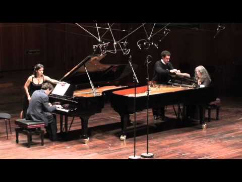 LIVE: Martha Argerich / Mauricio Vallina playing W. Lutoslawski Variations on a theme by Paganini
