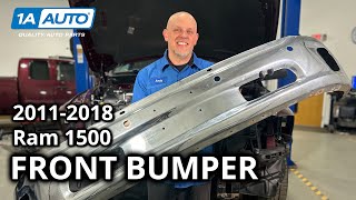 How to Replace Front Bumper 2011-2018 Ram 1500