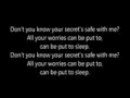 Sam smith-safe with me lyrics