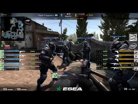 Fragsters vs Virtus Pro @ ESEA Premier Season 26 Europe 2017