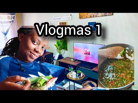 Vlogmas Day 1 | Cooking a Zimbabwean Delicacy Far From Home + Let’s Talk… I Need Your Help🙏