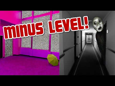 MINUS LEVEL in the BACKROOMS! (-0 to -4)