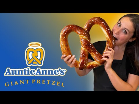 Auntie Anne's Pretzel 🥨 & German Bavarian Recipe